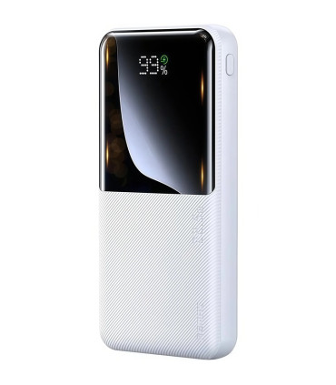پاوربانک ریمکس ۲۰۰۰۰ میلی آمپر مدل RPP-623 رنگ سفید براق.